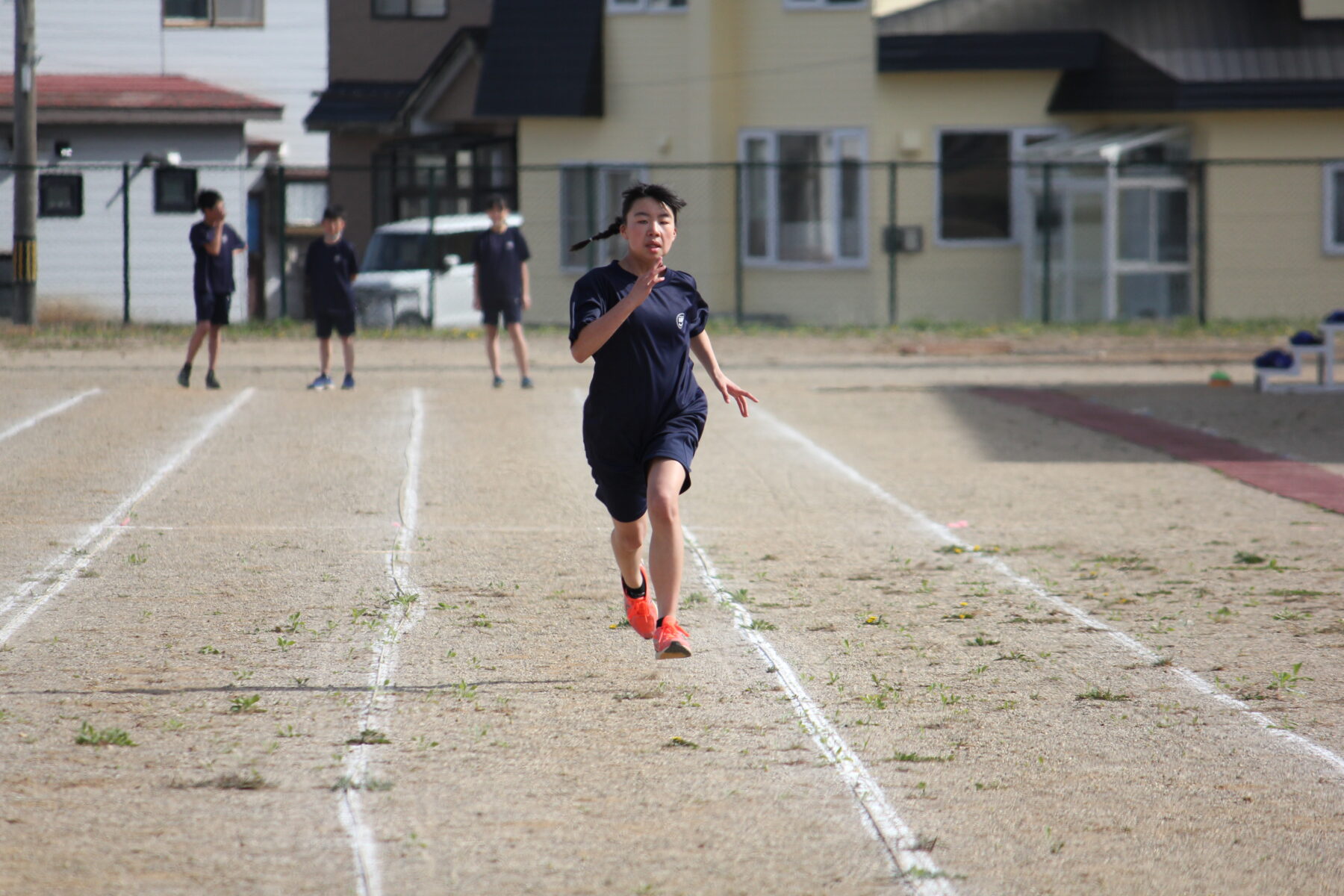 １００ｍ、全力で 3枚目写真