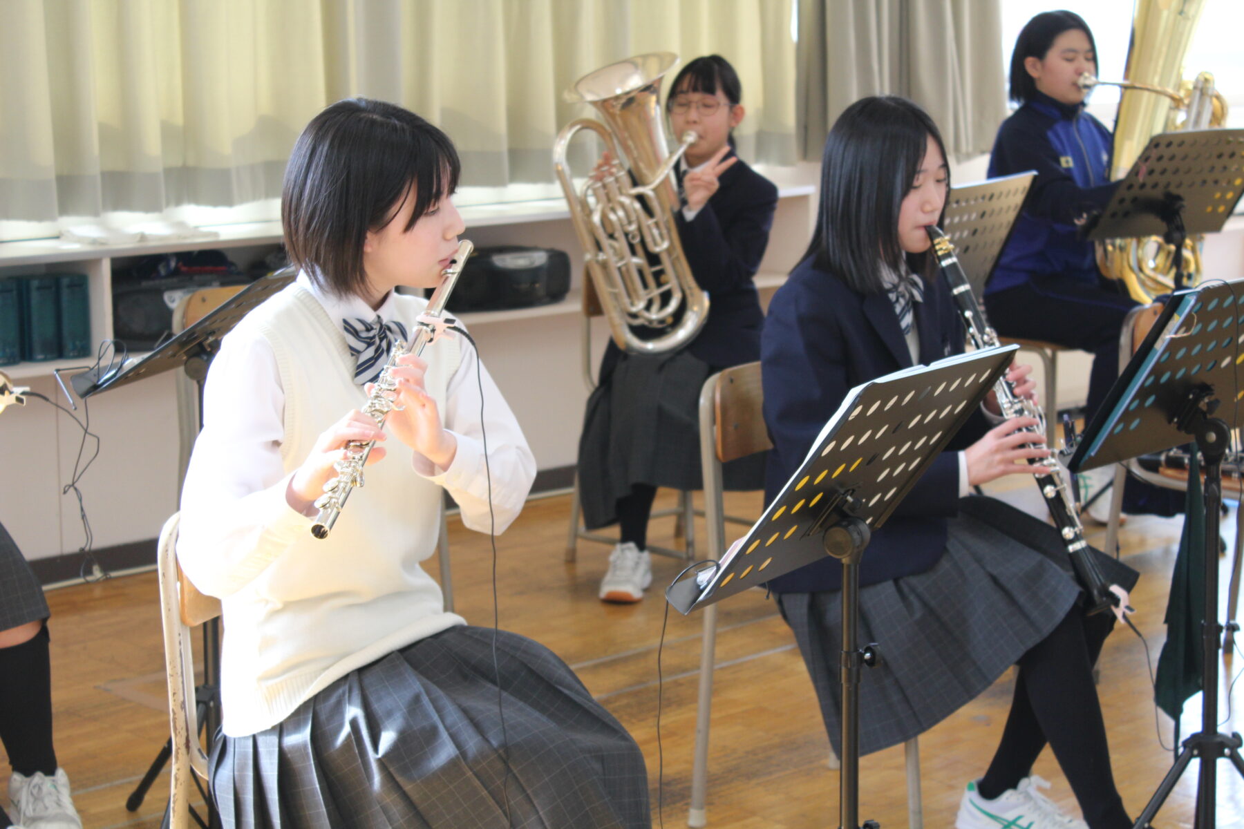 心を一つに　吹奏楽部 2枚目写真