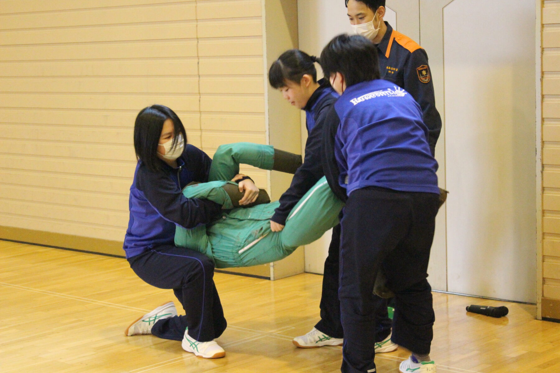 避難訓練（火災想定） 7枚目写真