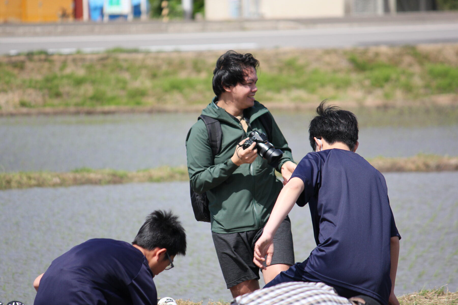 田植え体験　その３ 5枚目写真