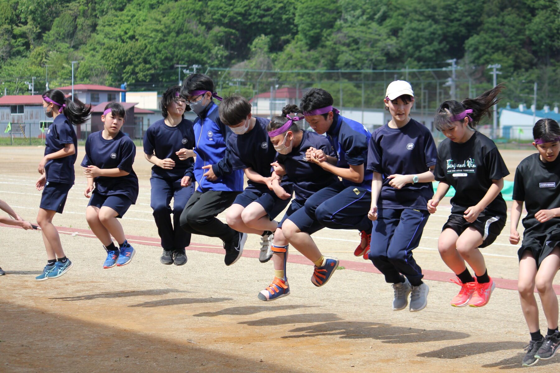 福中五輪　最後の練習・前日準備 1枚目写真