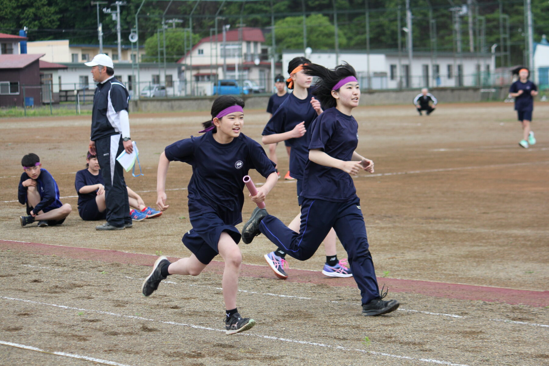 福中五輪　全員リレー 3枚目写真