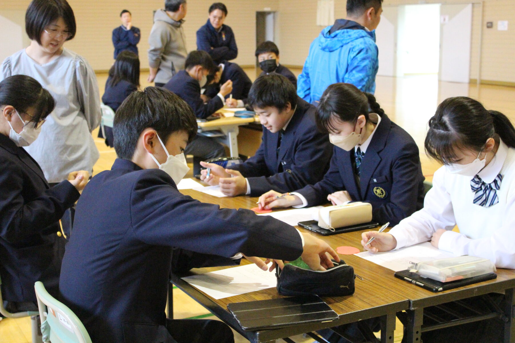 いじめ撲滅集会　その１ 1枚目写真