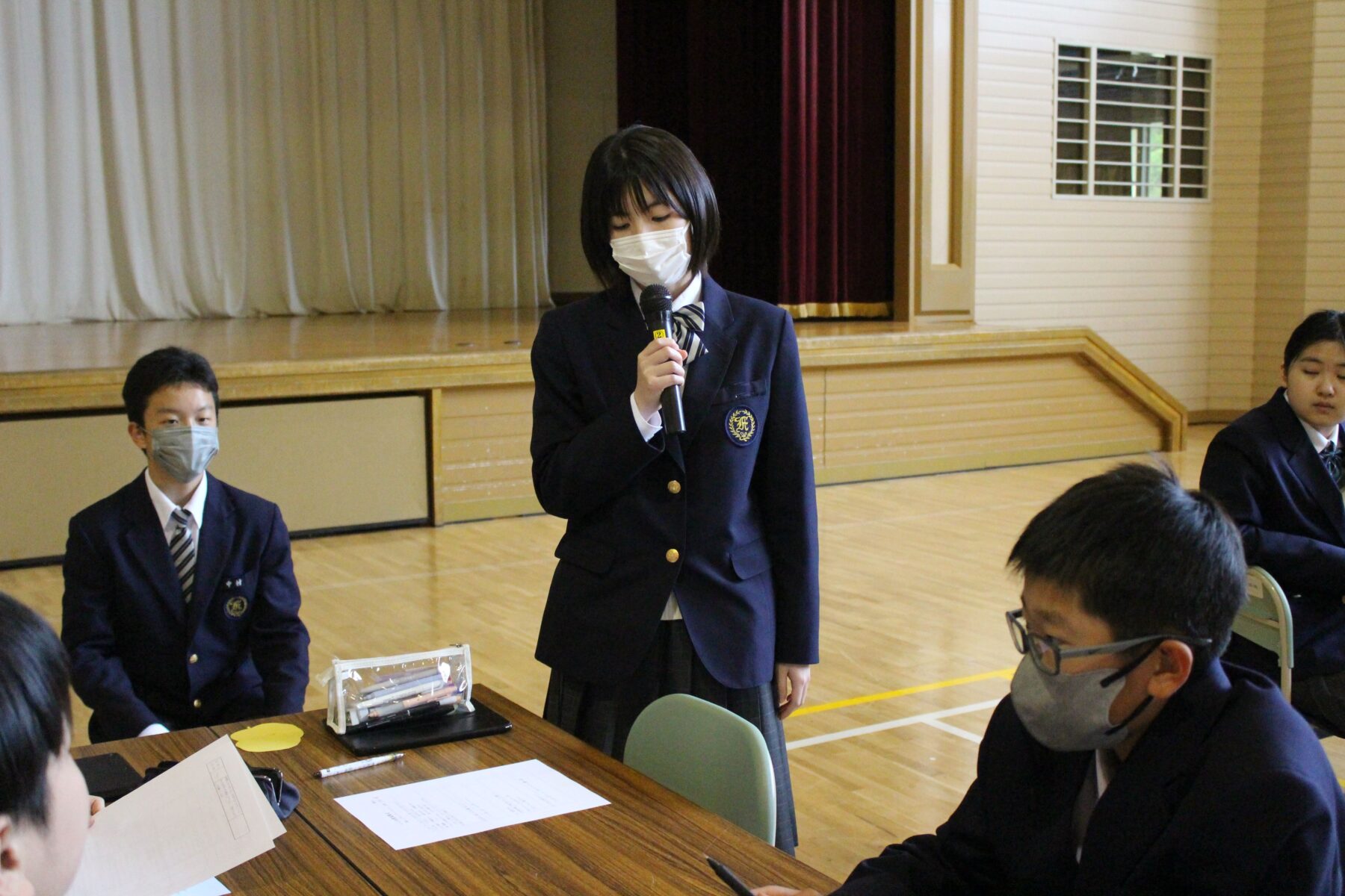 いじめ撲滅集会　その１ 7枚目写真