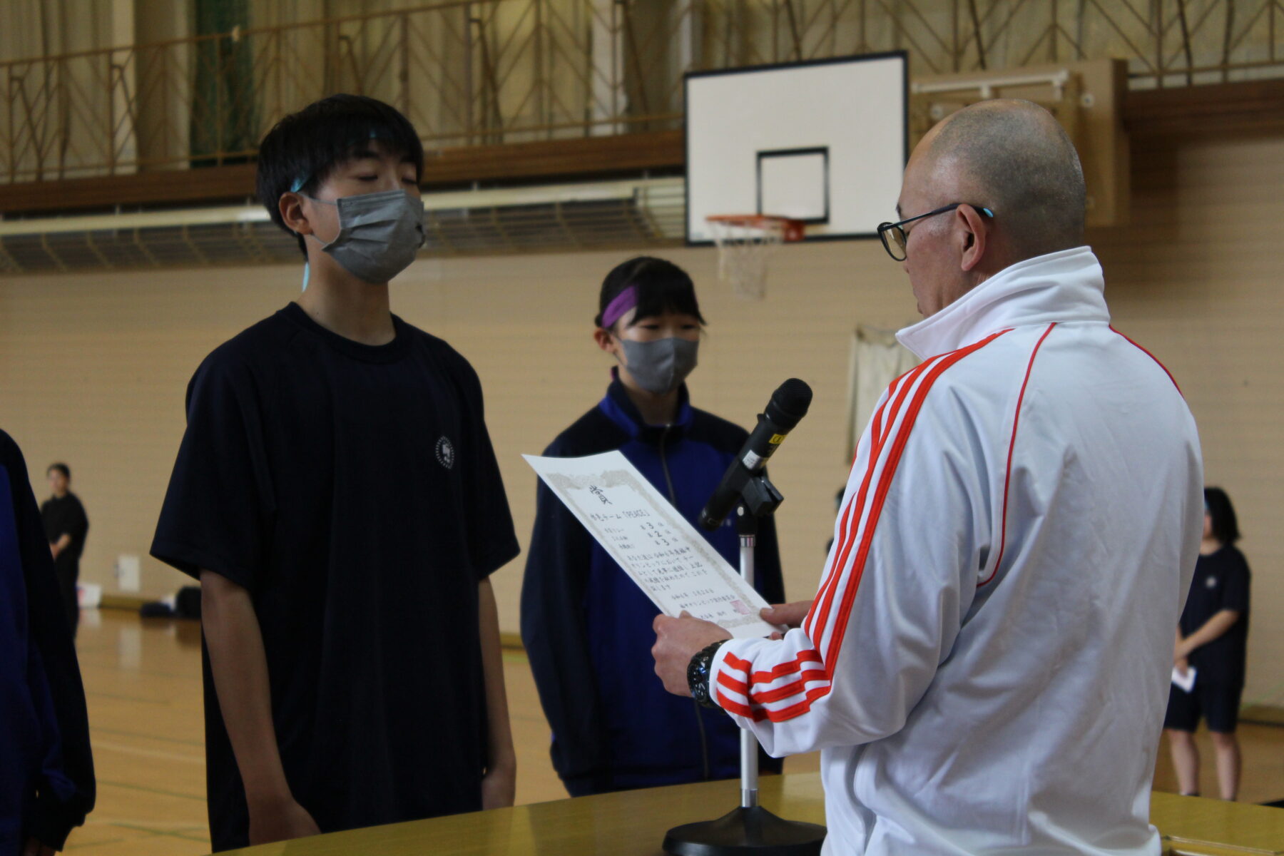 福中五輪　閉会式（表彰） 1枚目写真