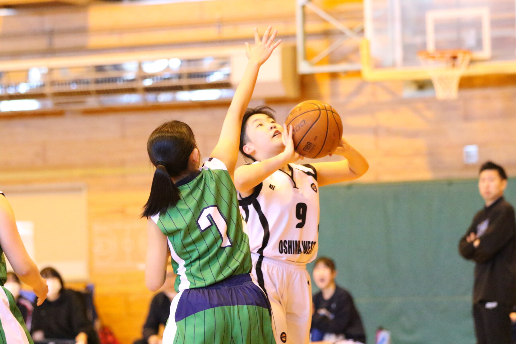 道南中学校春季バスケットボール大会　女子リーグ 1枚目写真