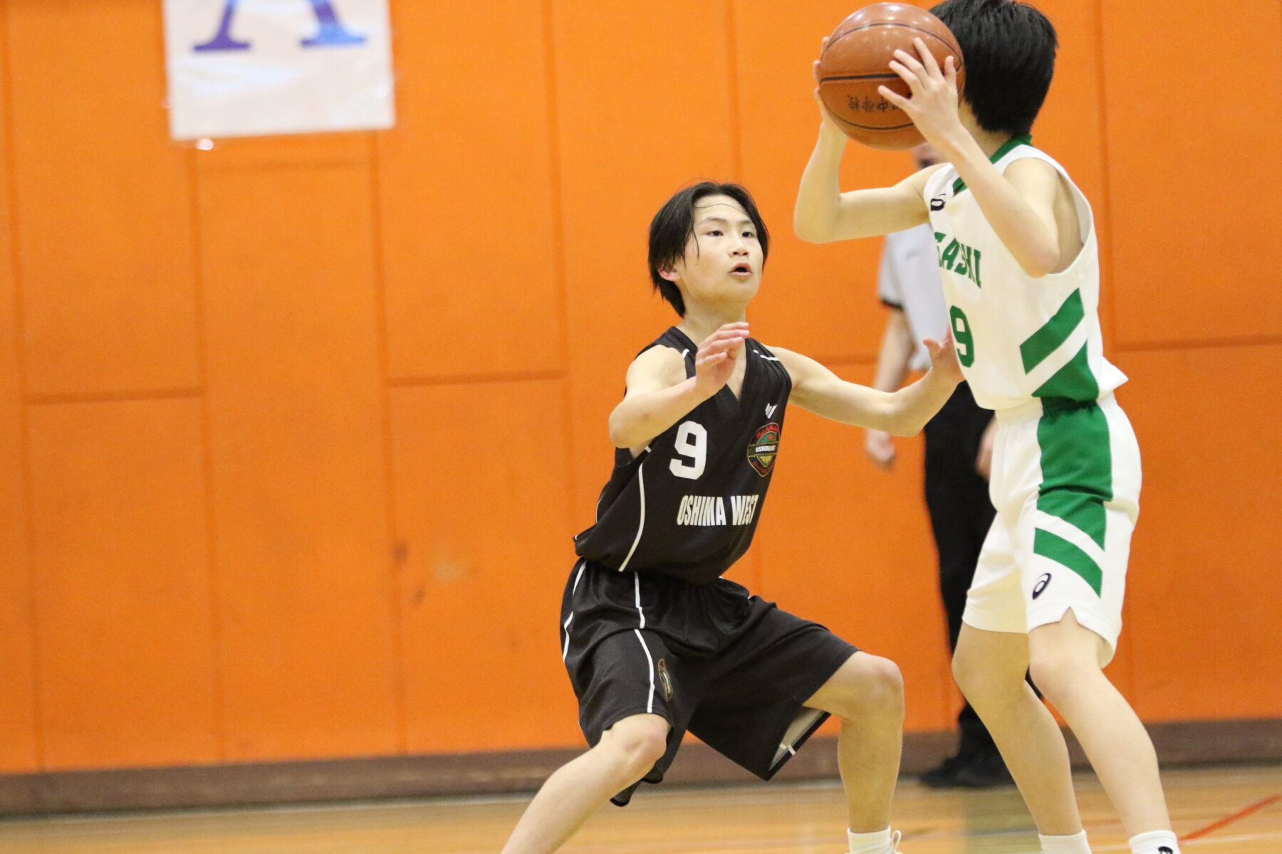 道南中学校春季バスケットボール大会  男子リーグ 1枚目写真