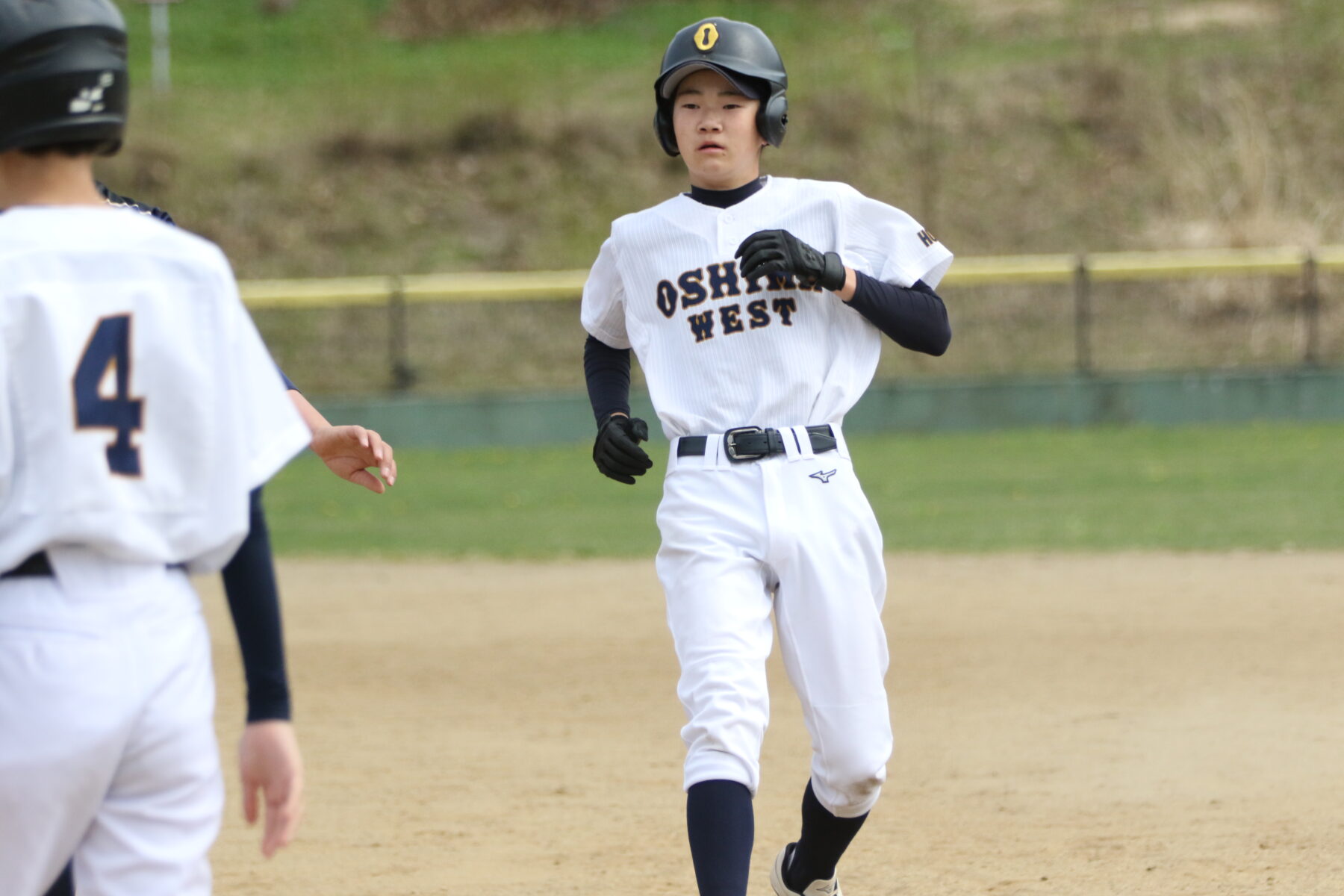 渡島中学校春季軟式野球交流大会１ 3枚目写真