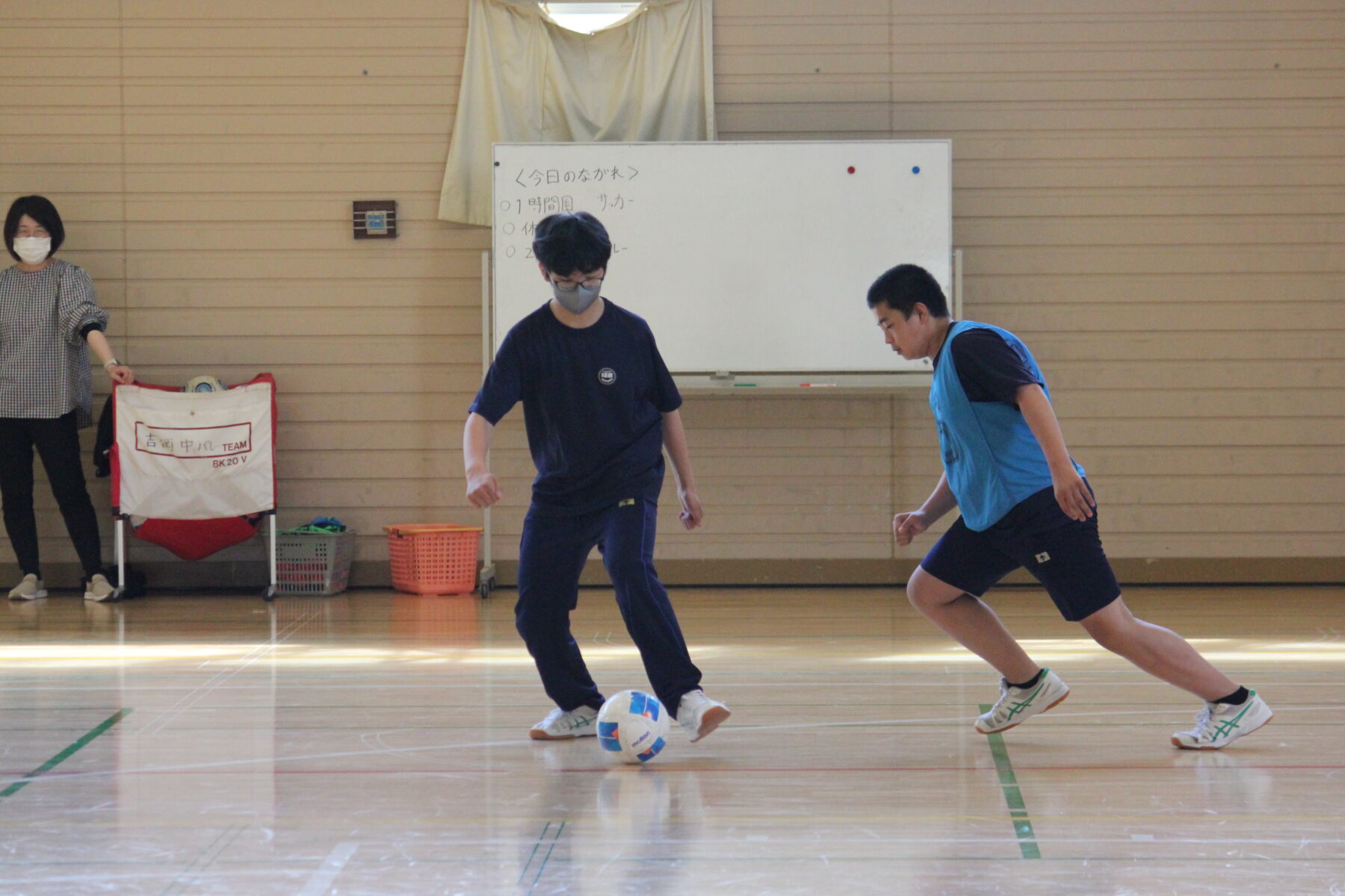 全校体育　サッカー 4枚目写真