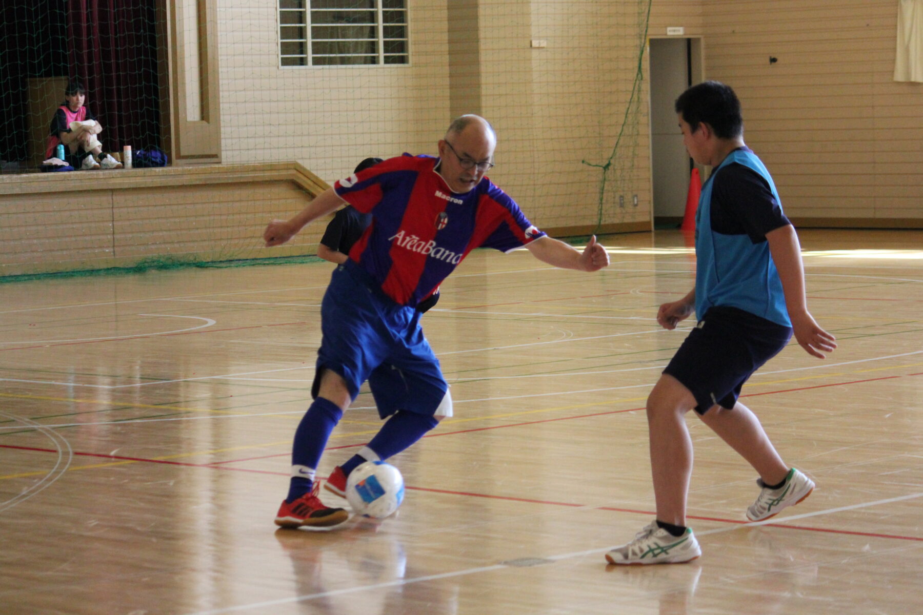 全校体育　サッカー 6枚目写真