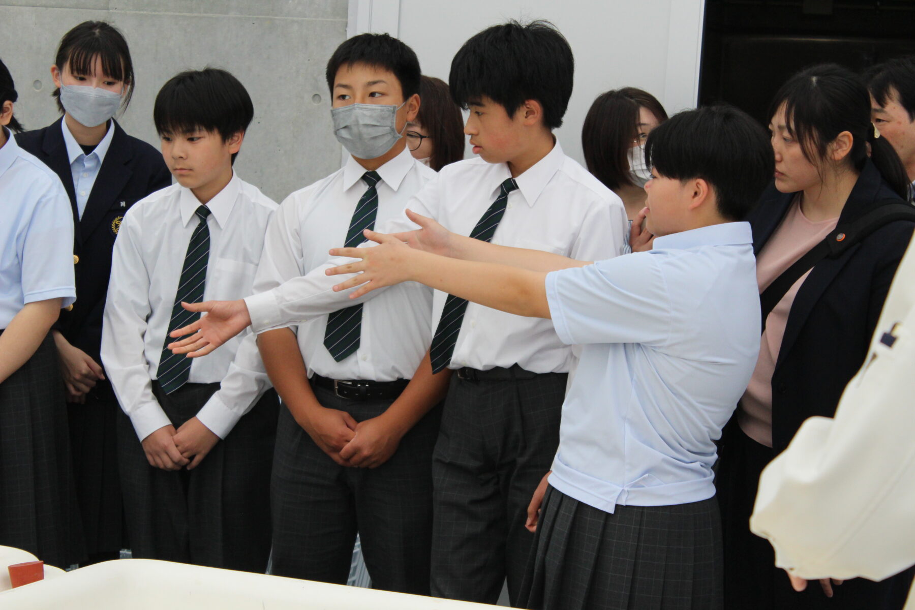 ２学年総合的な学習の時間　福島町漁業講話　その２ 1枚目写真