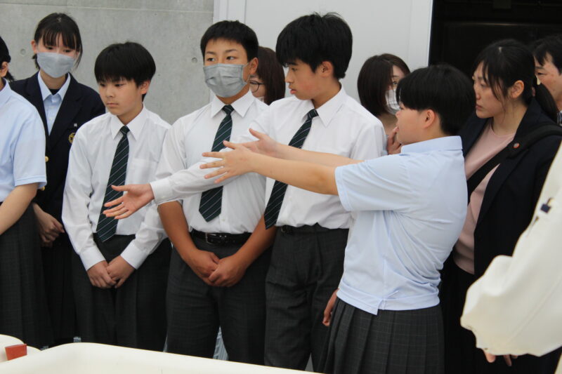 ２学年総合的な学習の時間　福島町漁業講話　その２