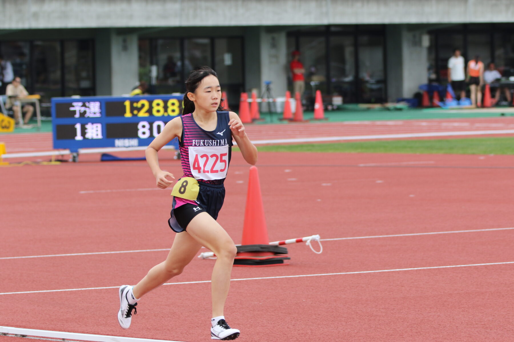 第70回　全日本中学校通信陸上競技北海道(道南地方)大会（6月15日、16日）　結果報告 3枚目写真