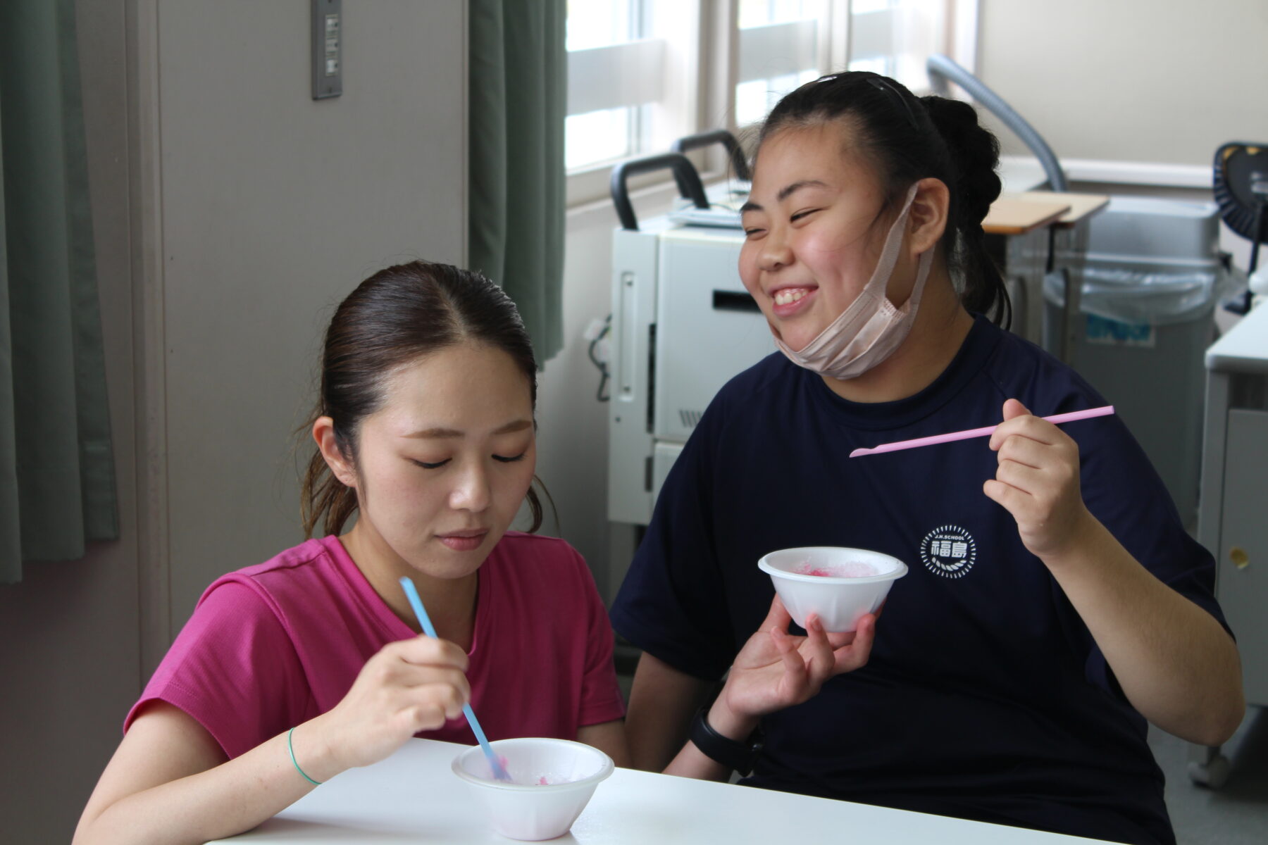 特別支援学級交流学習「夏祭り」その３ 1枚目写真