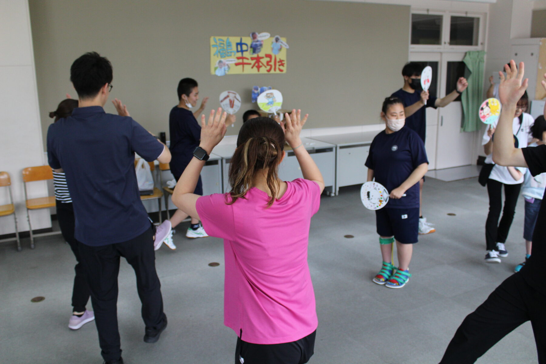 特別支援学級交流学習「夏祭り」その３ 8枚目写真