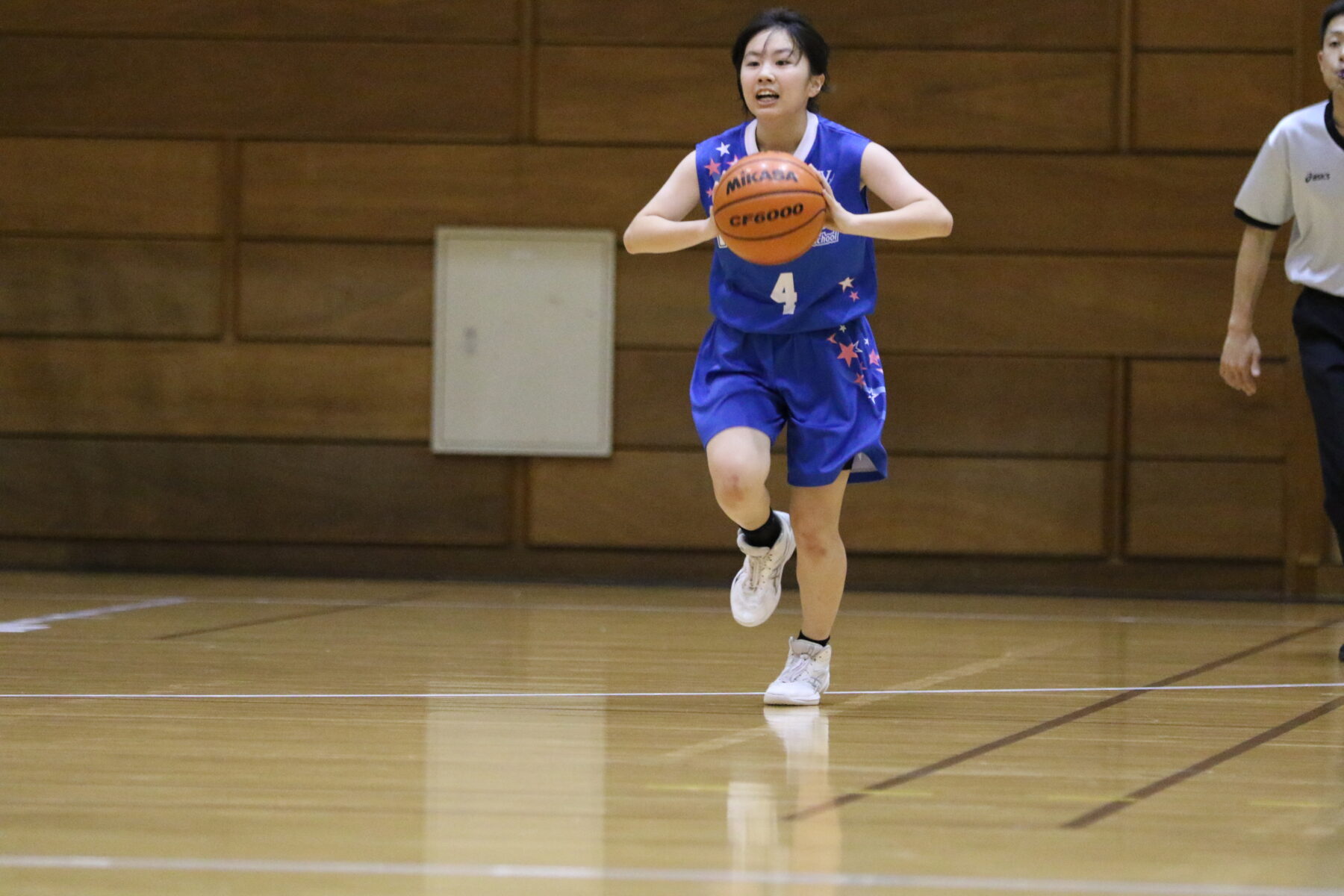 令和6年度　渡島中学校各種競技大会1日目（6月25日）結果報告　バスケットボール女子 1枚目写真