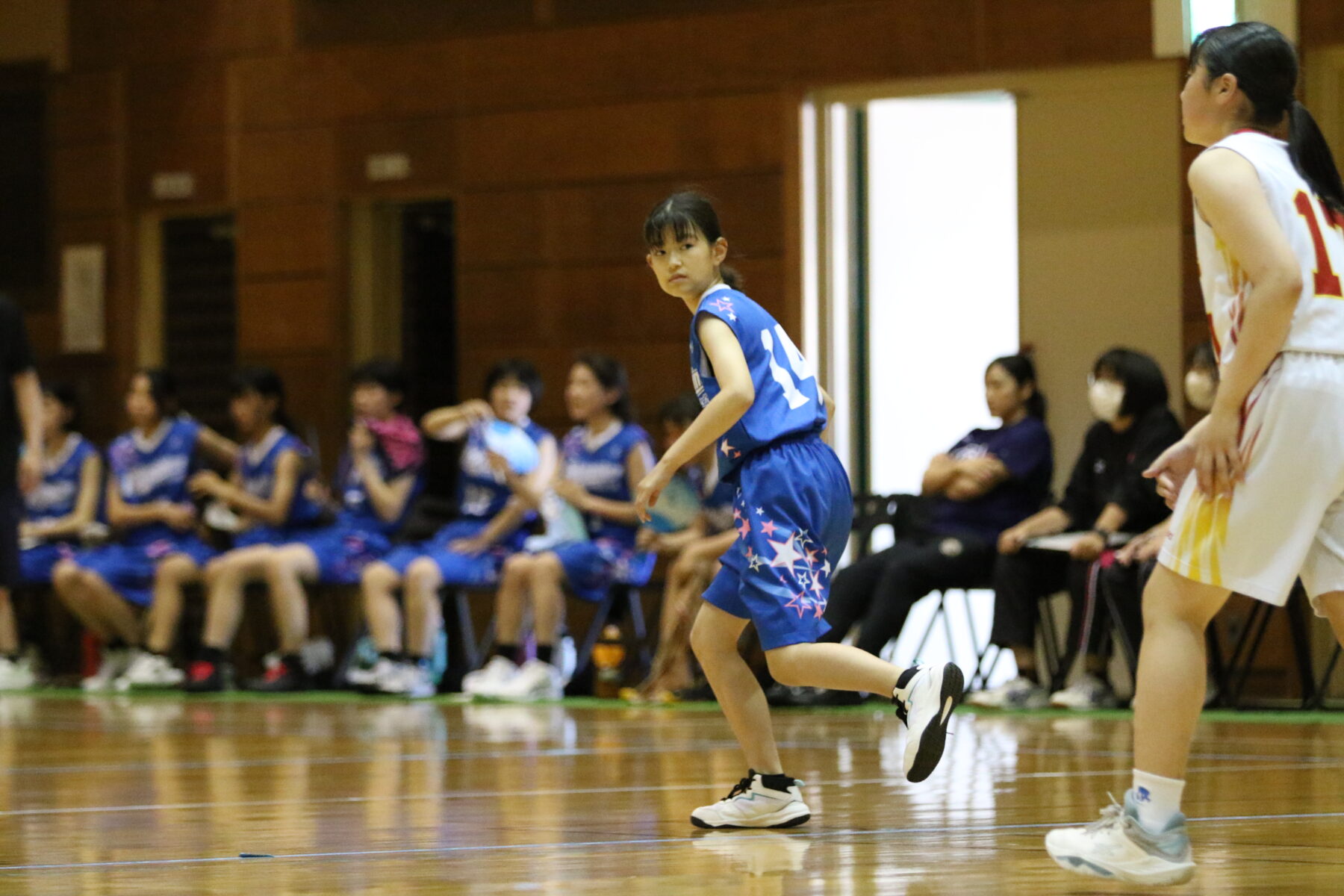 令和6年度　渡島中学校各種競技大会1日目（6月25日）結果報告　バスケットボール女子 6枚目写真