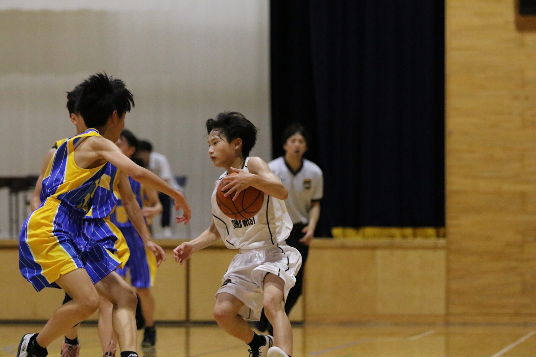 令和6年度　渡島中学校各種競技大会1日目（6月25日）結果報告　バスケットボール男子 3枚目写真