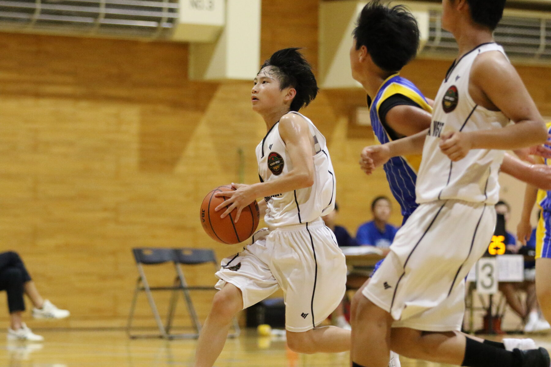 令和6年度　渡島中学校各種競技大会1日目（6月25日）結果報告　バスケットボール男子 4枚目写真