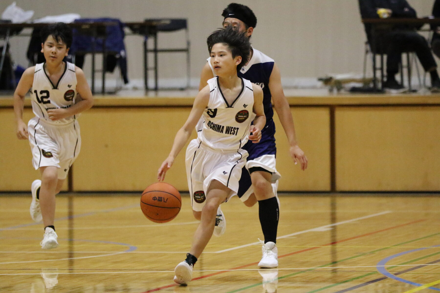 令和6年度　渡島中学校各種競技大会2日目（6月26日）結果　バスケットボール男子 3枚目写真