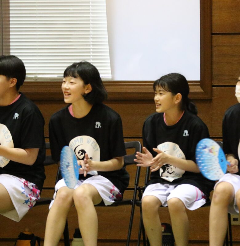 令和6年度　渡島中学校各種競技大会3日目（6月27日）結果　バスケットボール女子①
