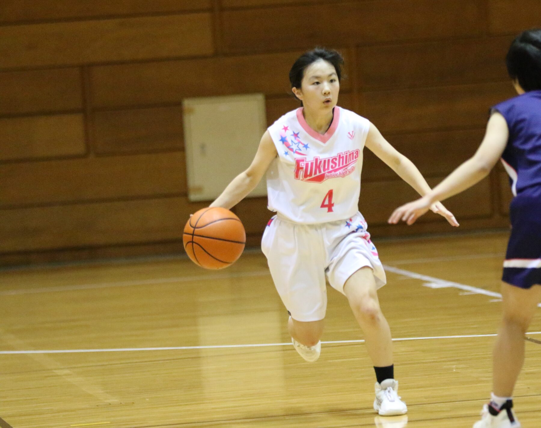 令和6年度　渡島中学校各種競技大会3日目（6月27日）結果　バスケットボール女子① 4枚目写真