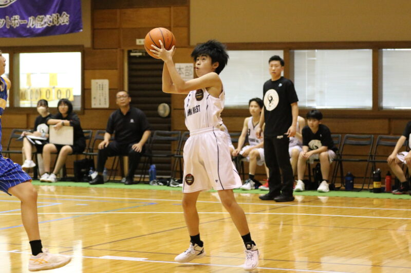 令和6年度　渡島中学校各種競技大会3日目（6月27日）結果　バスケットボール男子