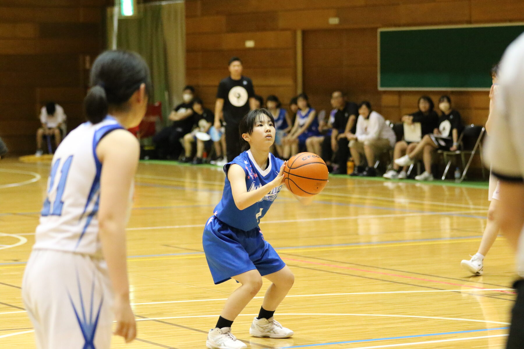 令和6年度　渡島中学校各種競技大会3日目（6月27日）結果　バスケットボール女子② 3枚目写真