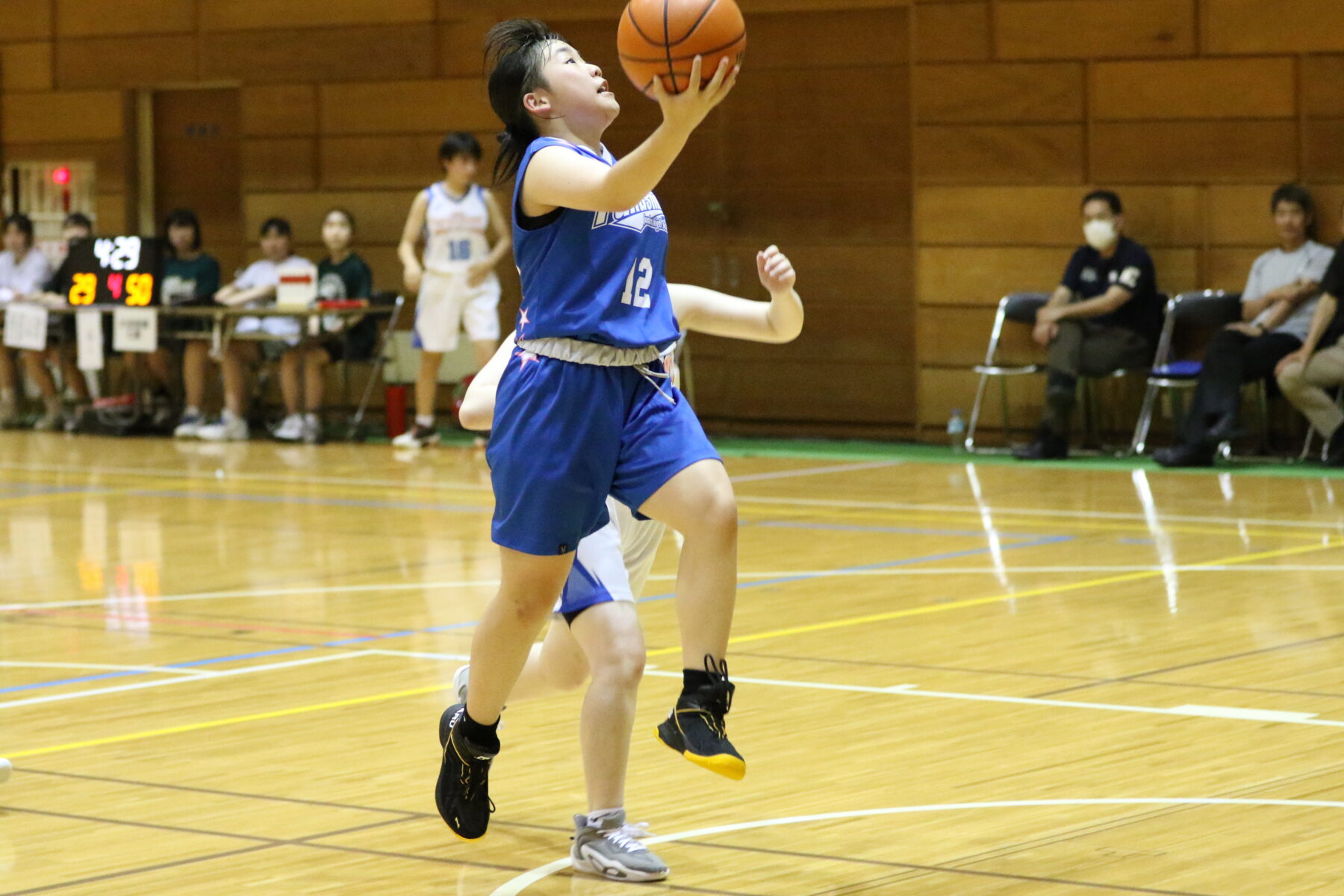 令和6年度　渡島中学校各種競技大会3日目（6月27日）結果　バスケットボール女子② 7枚目写真