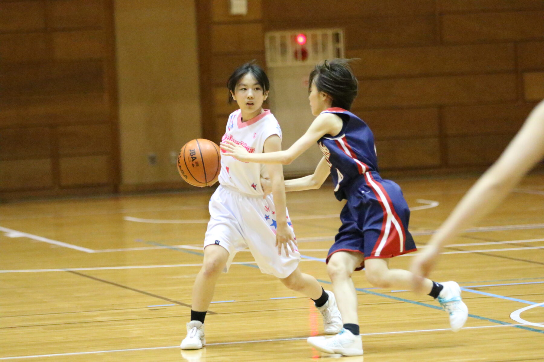 令和6年度　渡島中学校各種競技大会4日目（6月29日）結果 バスケットボール女子 2枚目写真