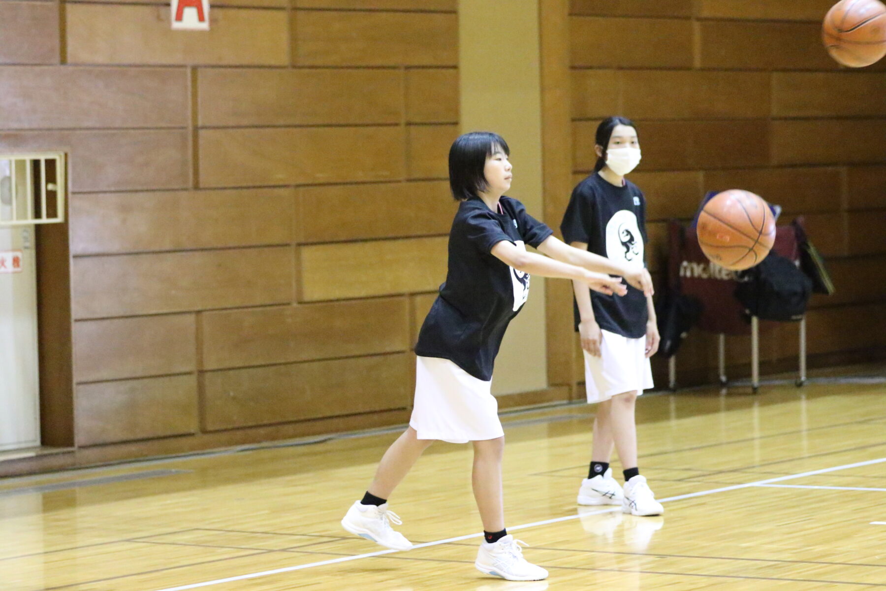 令和6年度　渡島中学校各種競技大会4日目（6月29日）結果 バスケットボール女子 6枚目写真