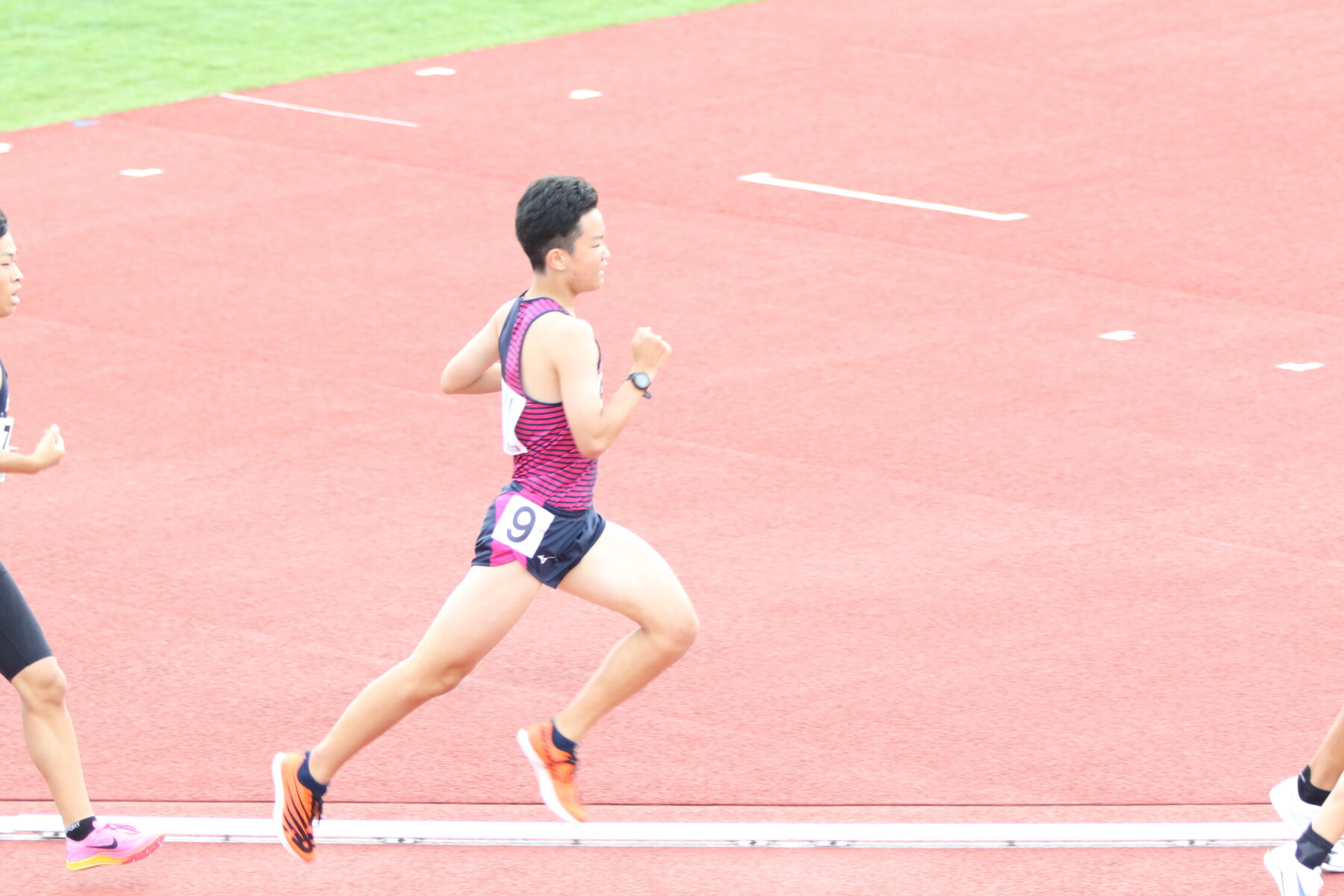 北海道中学校陸上競技大会　7月26日～28日　千代台公園陸上競技場 1枚目写真