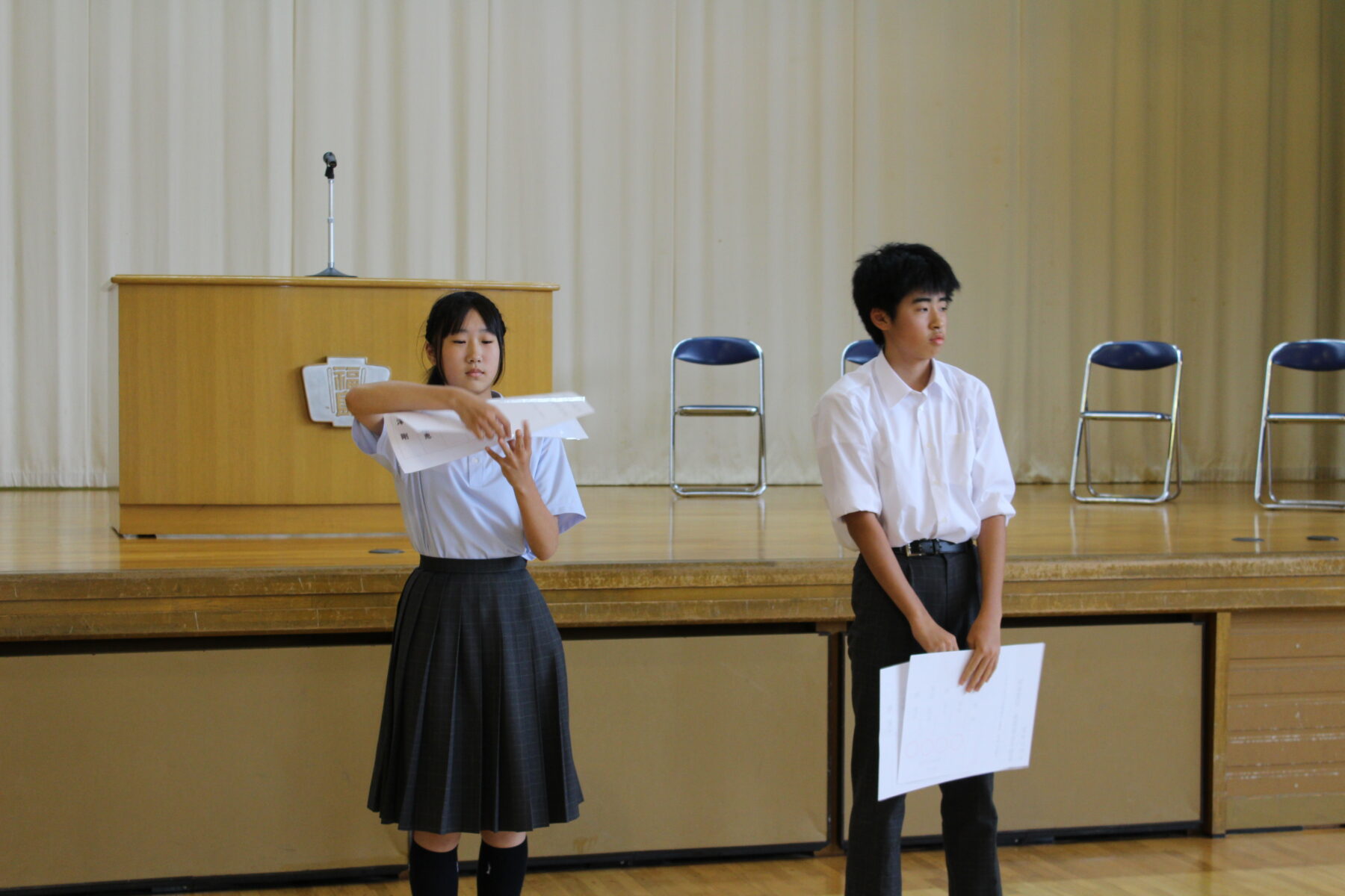 生徒会役員選挙　公約実現に向けて 6枚目写真