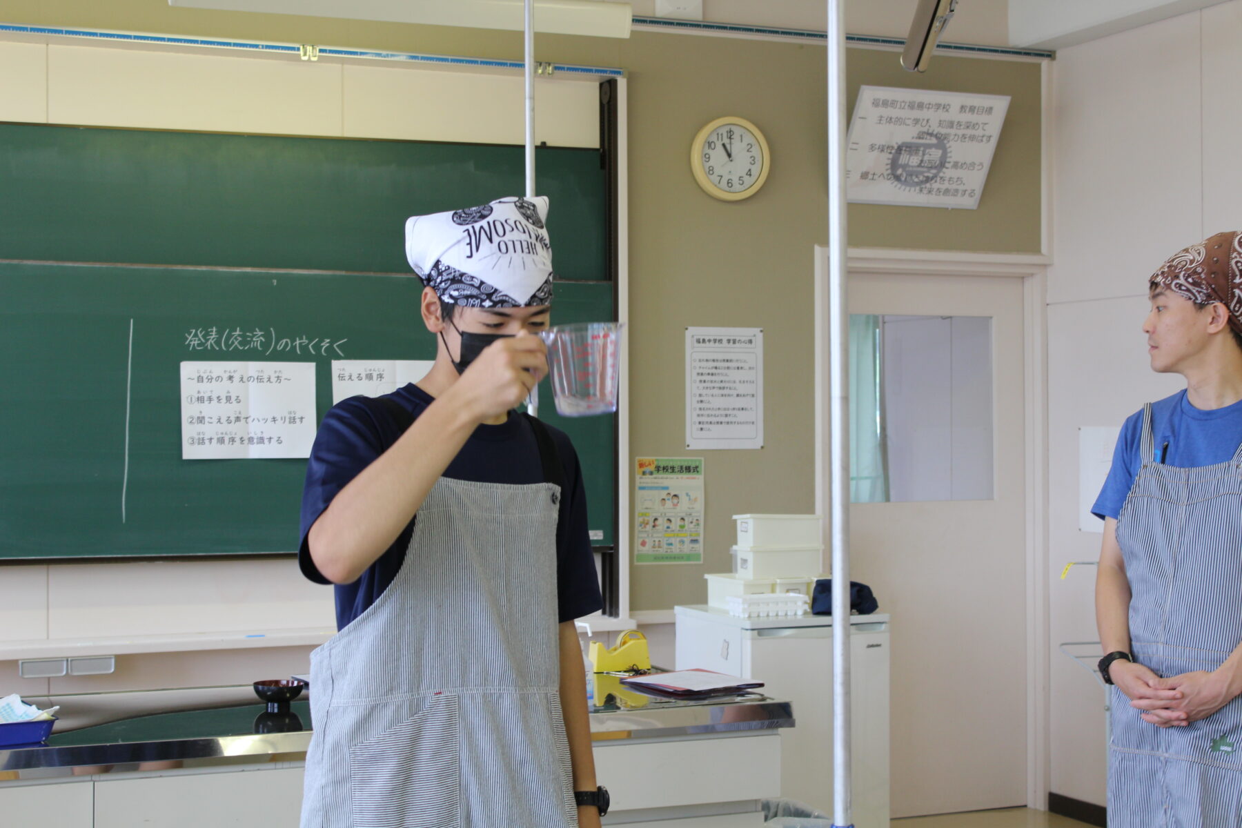 自立活動　調理実習「おいしいラーメンをつくろう」 3枚目写真