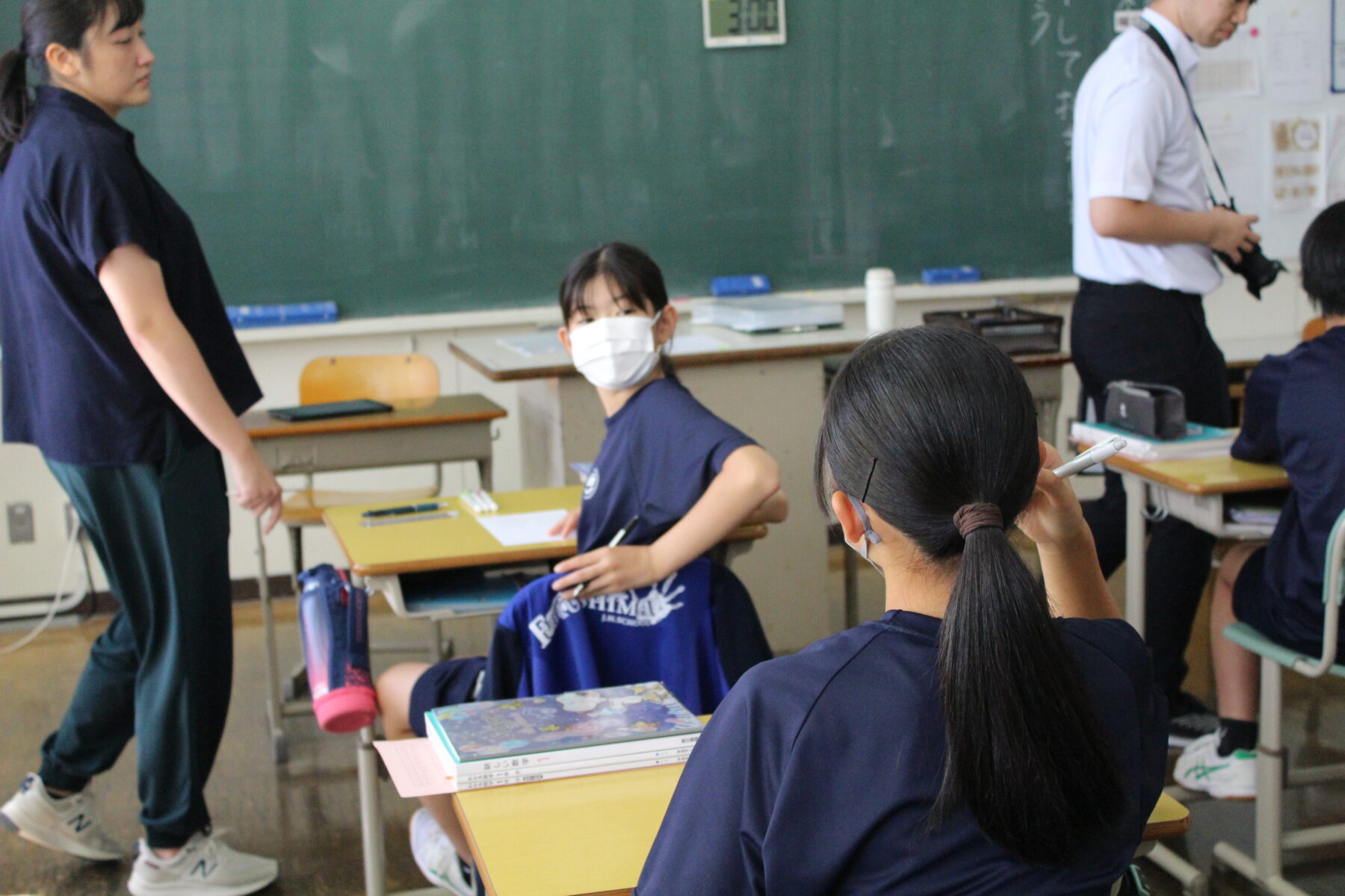 先生方も勉強します。より良い授業づくりのために 1枚目写真