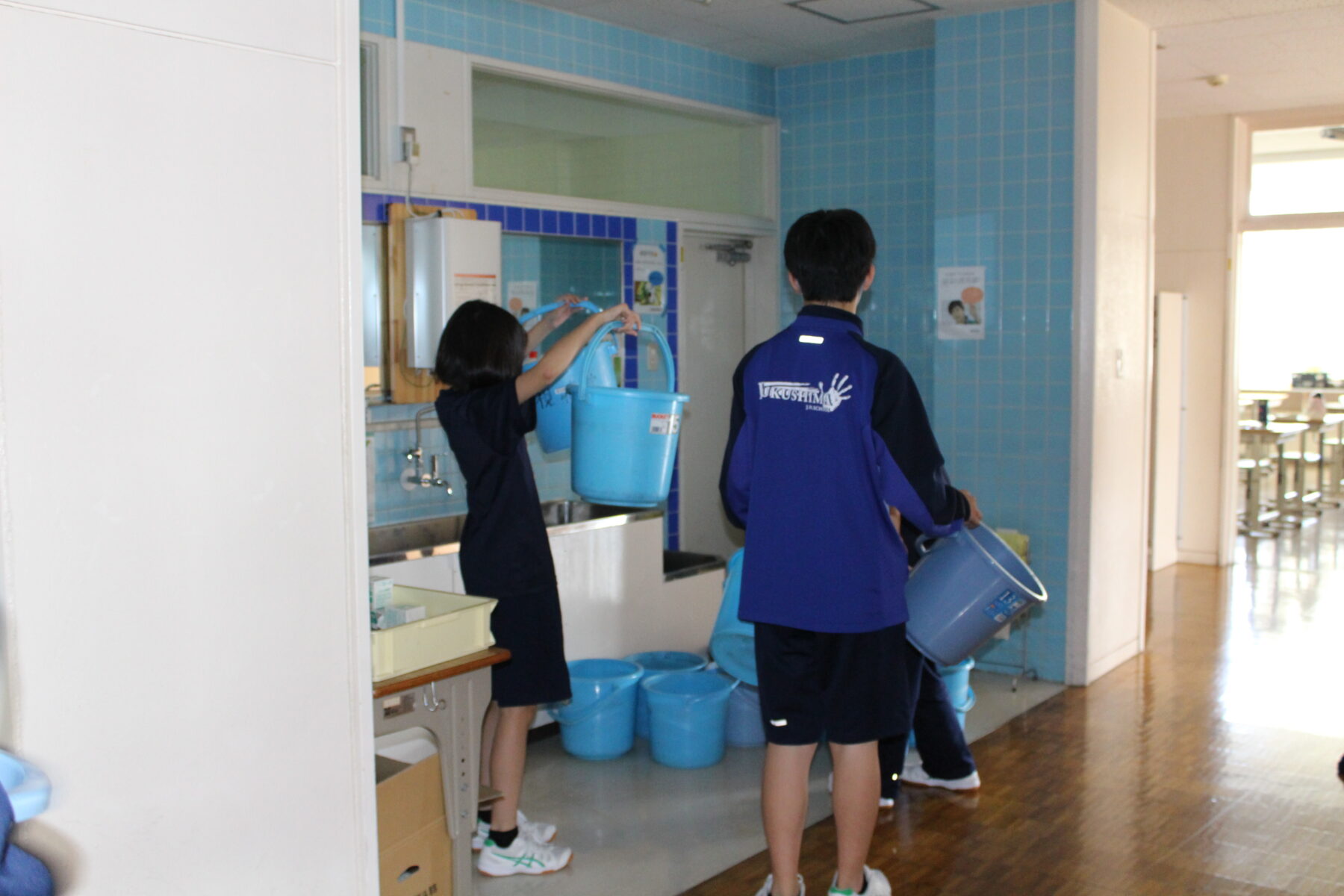 一日防災学校　その３ 1枚目写真