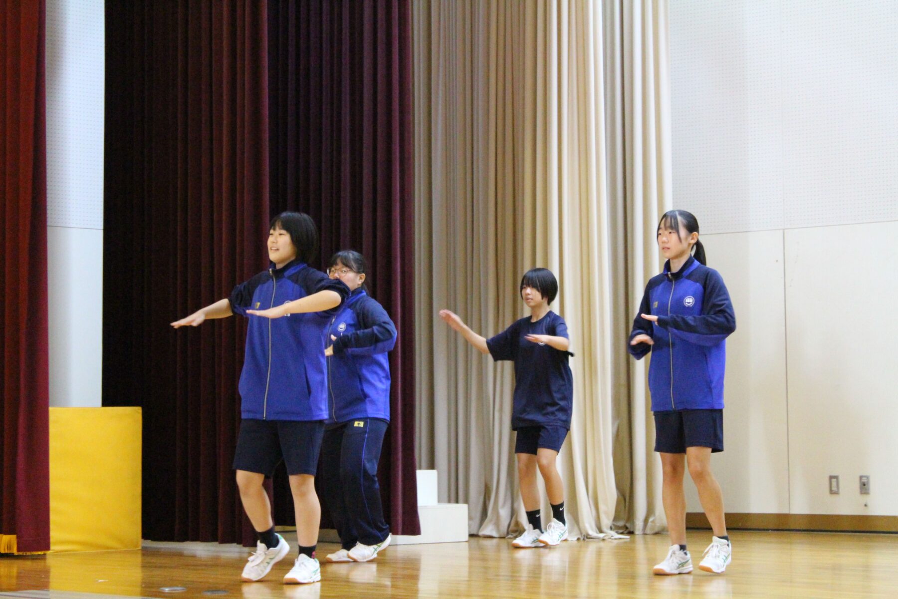 藝術祭本番に向けて　１年生ダンス 3枚目写真