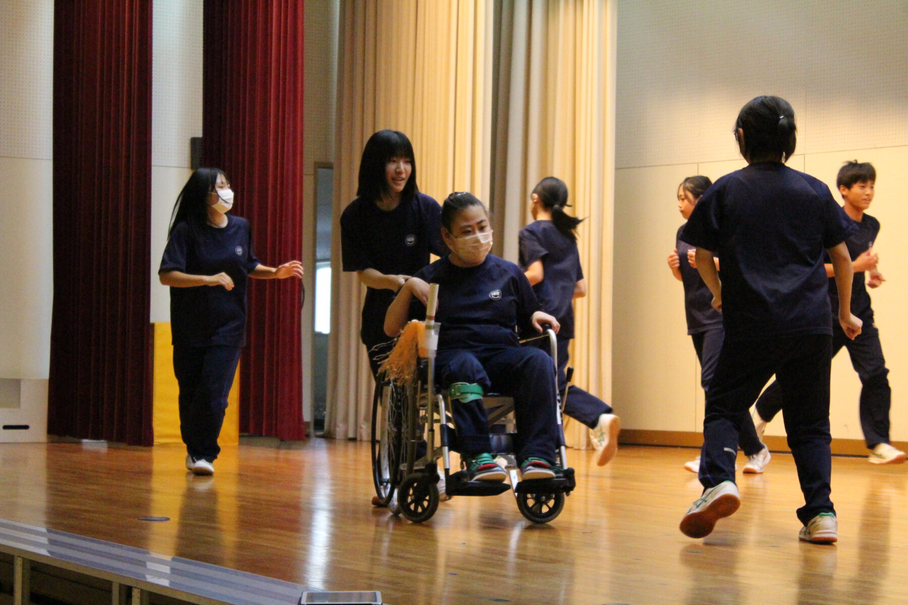 藝術祭本番に向けて　３年生ダンス 1枚目写真