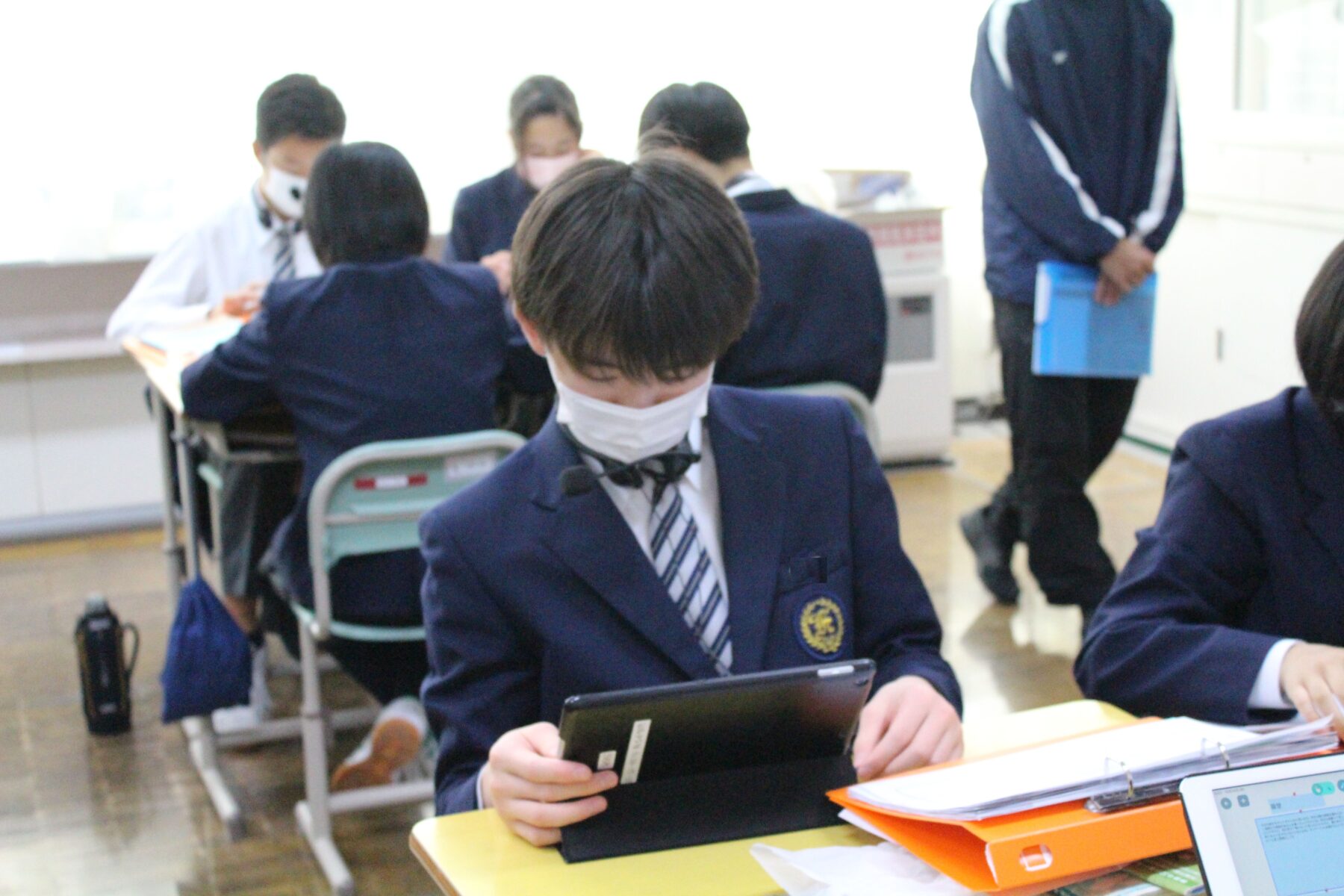 先生方も勉強します　公開授業 6枚目写真