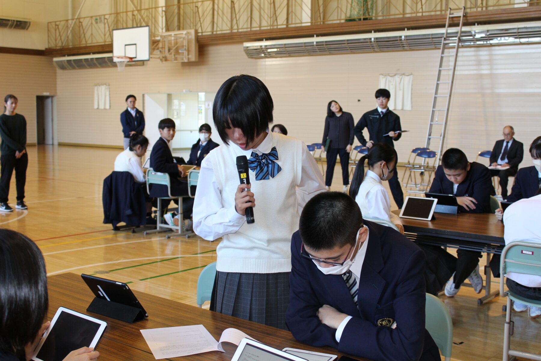 後期生徒総会 8枚目写真