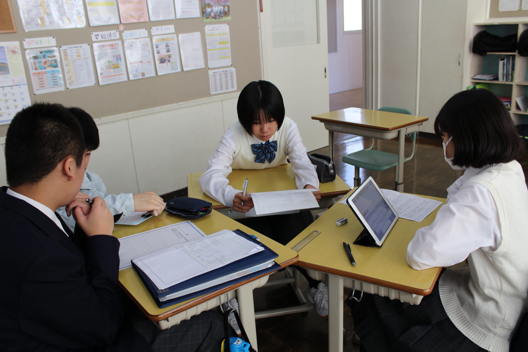 １年生き方講話学習事後学習 4枚目写真