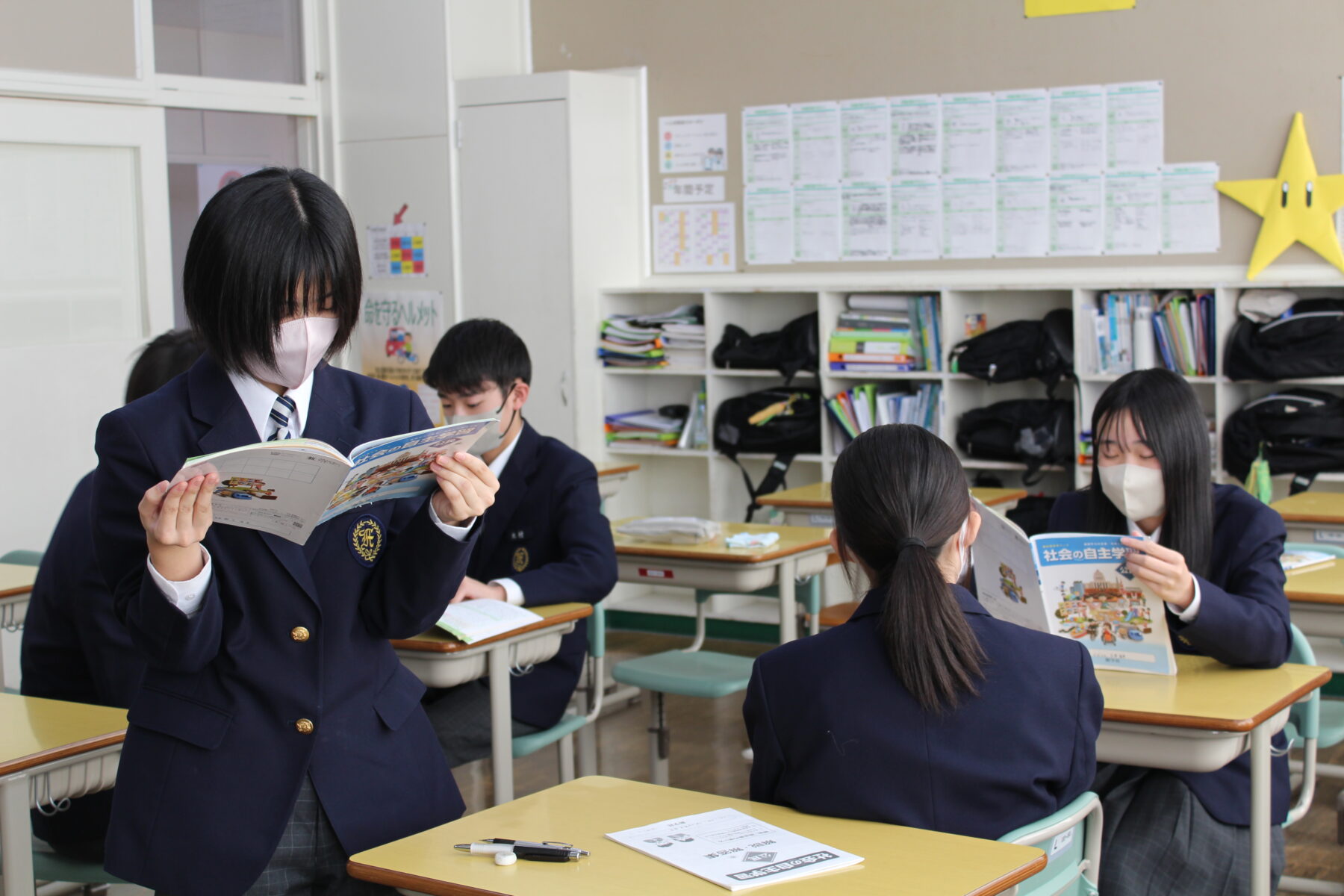 定期テスト日の昼休み 2枚目写真