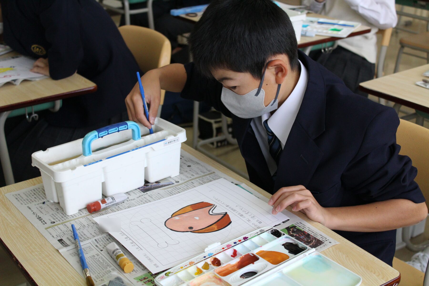 「自紋自当」１年生 10枚目写真