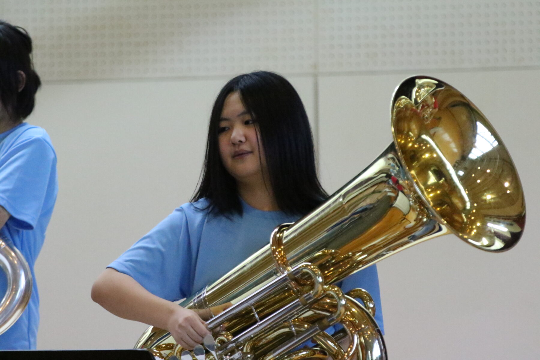 吹奏楽部　第20回定期演奏会　３年生引退コンサート　が開催されました。 10枚目写真