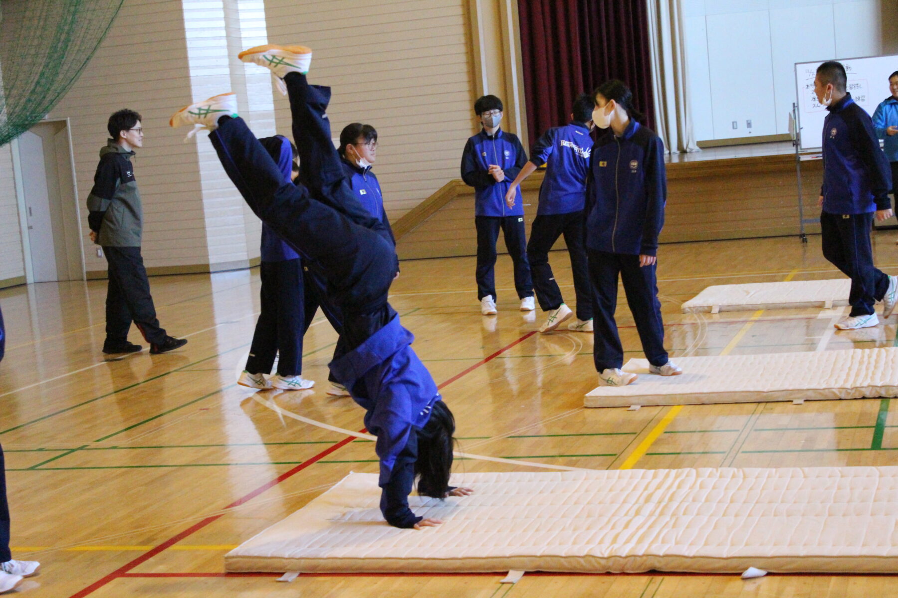 器械運動　１年生 7枚目写真