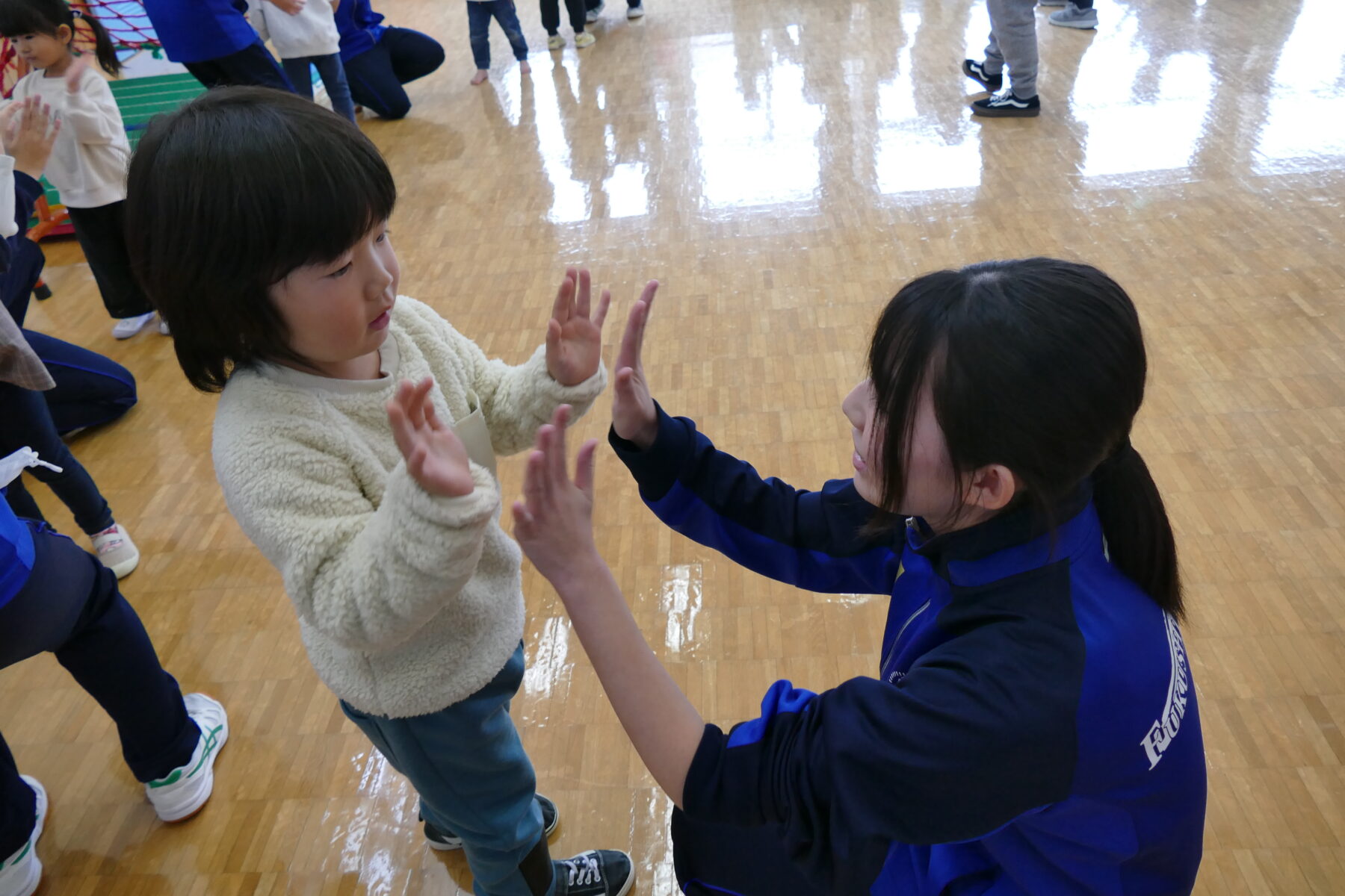 ３年家庭科　保育実習　その２ 2枚目写真