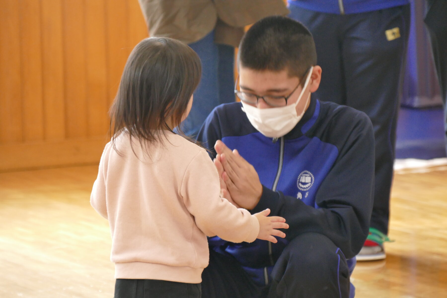 ３年家庭科　保育実習　その２ 1枚目写真