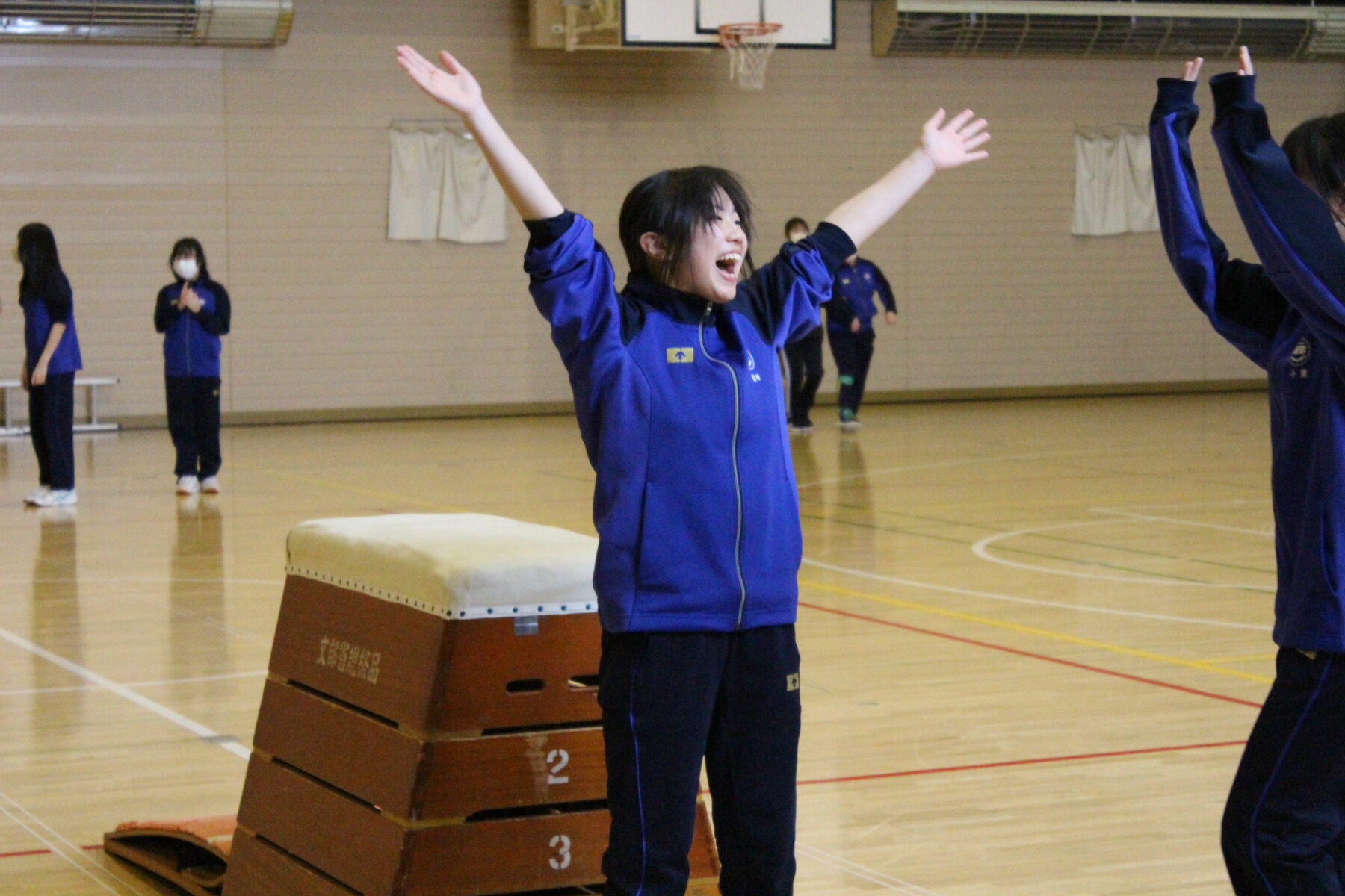 台上前転ができるのに・・・ 8枚目写真