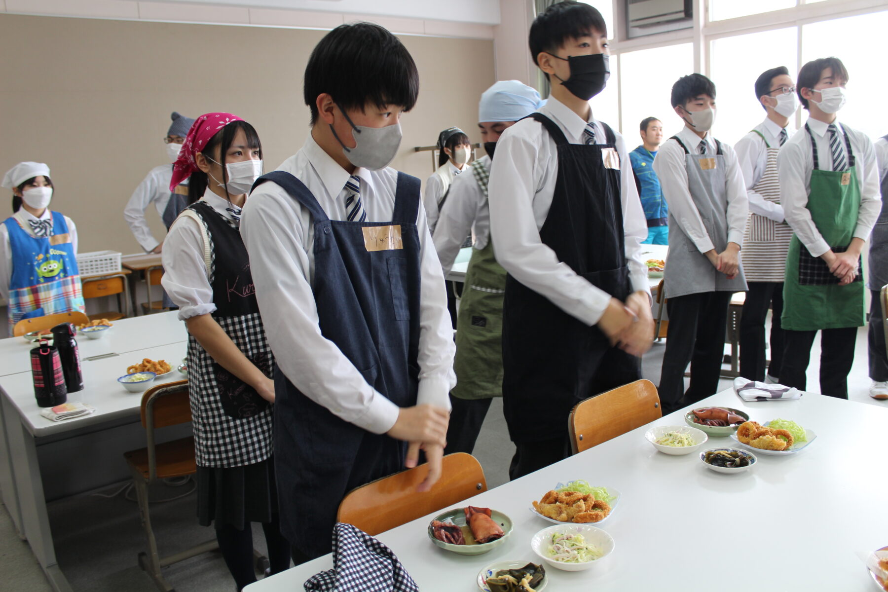 ３年総合的な学習の時間　郷土料理体験その６ 1枚目写真