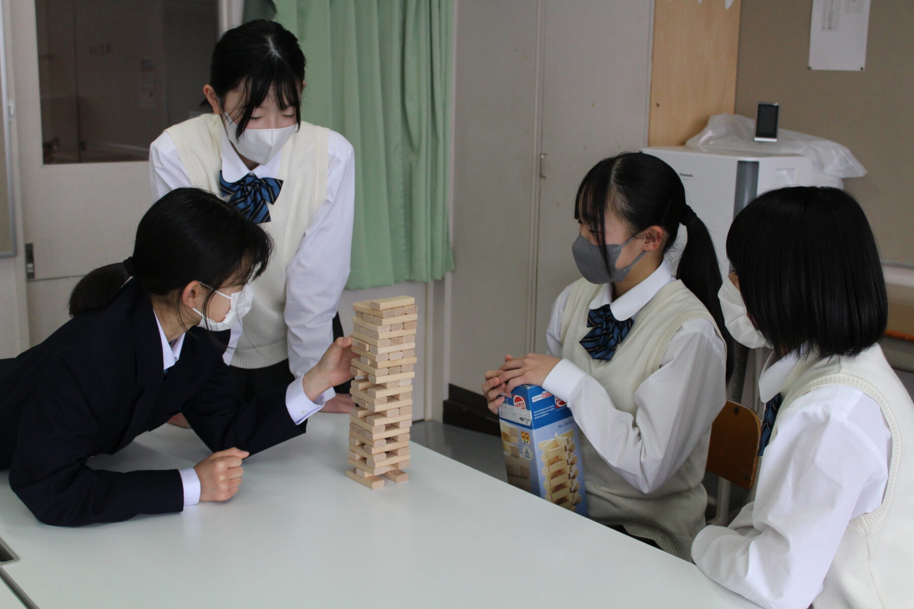 昼休みの福島中学校 1枚目写真